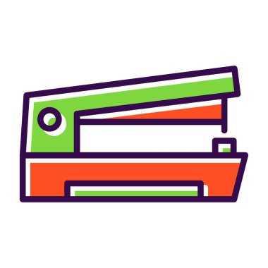 Testere ikonu. Web için zincirli testere vektör simgelerinin özet çizimi