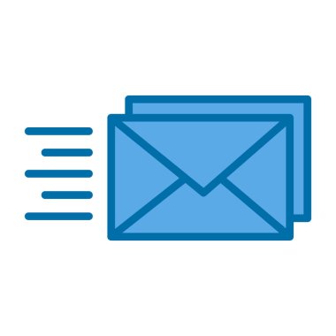 e- posta simgesi, vektör illüstrasyonu basit tasarım