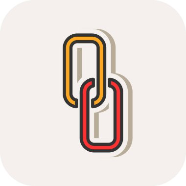 link web simgesi basit illüstrasyon 