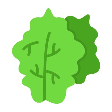 Beyaz arkaplanda brokoli vektör çizimi