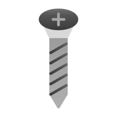vector illustration of screw tool icon 