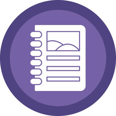 Pano simgesi, vektör illüstrasyonu