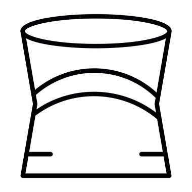 Kahve kupası simgesi, taslak biçimi