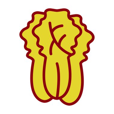 Çizgi film yemek arkaplanının vektör çizimi