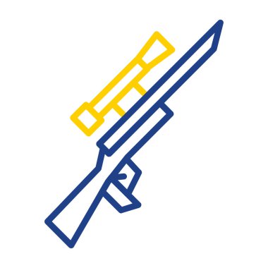 Kılıç simgesi. ağ için kılıç vektör simgelerinin özet çizimi