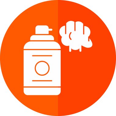 Antidezenfeksiyon simgesi, basit tasarım çizimi