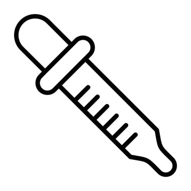 tornavida vektör ince çizgi simgesi