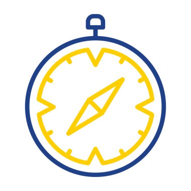 Safari tarayıcısı. Web simgesi basit illüstrasyon