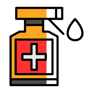 Tıbbi ve sağlık ikonu vektör illüstrasyonu