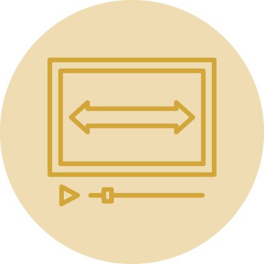 bir okun vektör simgesi