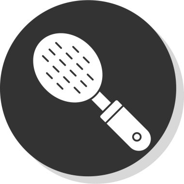 Tenis raketi simgesi vektör illüstrasyon tasarım arkaplanı 