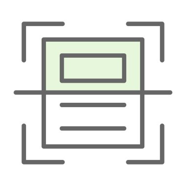 Tarayıcı ağ simgesi vektör çizimi