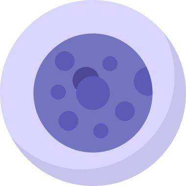 Ay simgesi, vektör illüstrasyonu