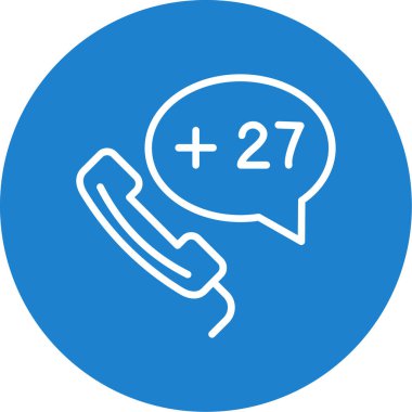 Telefon destek ikonu. vektör illüstrasyonu