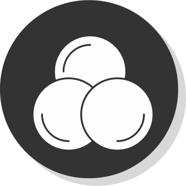 Gıda simgesinin vektör illüstrasyonu