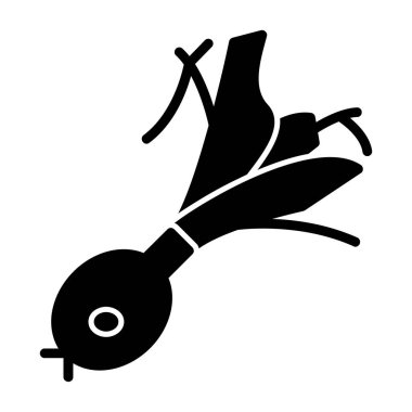 Soğan vektörü simgesi, illüstrasyon 