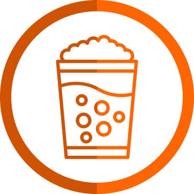 Bira. Web simgesi basit tasarım