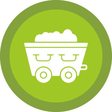 Tramvay Simgesi vektör çizimi