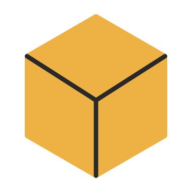 kutu simgesi, vektör illüstrasyonu