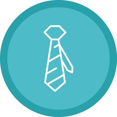 Kravat. Web simgesi basit tasarım