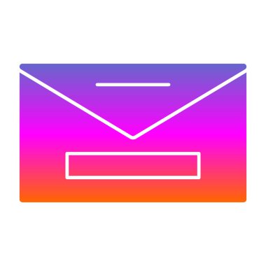 harf simgesi, vektör illüstrasyonu basit tasarım