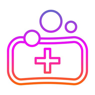 Modern b 'nin vektör illüstrasyonu eksik simgesi