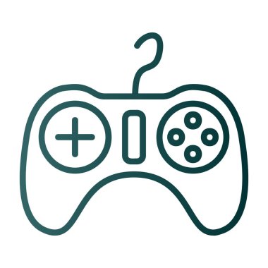 joystick simgesi vektör illüstrasyonu 