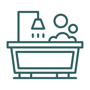 Çamaşır servisi. Basit tasarım