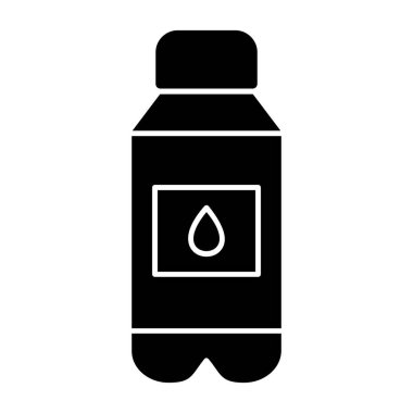 Su şişesi vektör simgesi kolayca değiştirebilir ya da düzenleyebilir