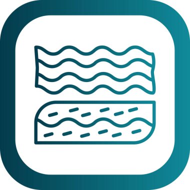 güzel ekmek vektör çizgisi simgesi