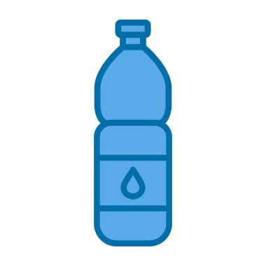 su şişesi ikonu vektör çizimi tasarımı 