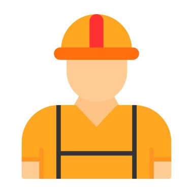 Miğfer vektör illüstrasyonlu mimar. 