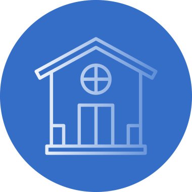 ev simgesi modern basit illüstrasyon