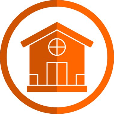 ev simgesi modern basit illüstrasyon