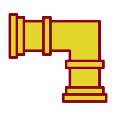 izole edilmiş ortaçağ kılıç simgesi