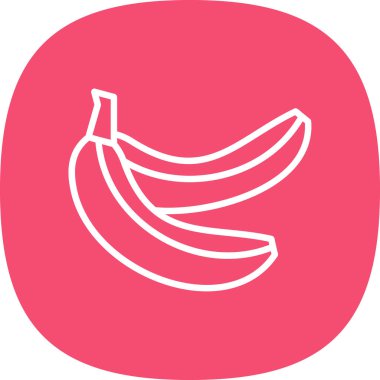 muz ikonu. vektör çizimi tasarımı 