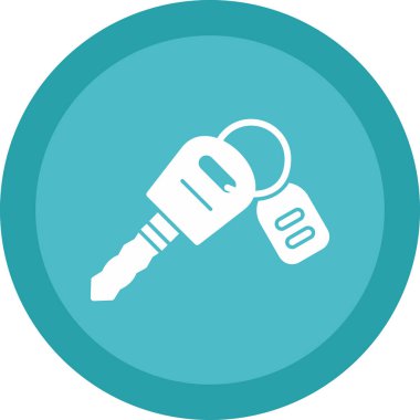 Anahtar. Web simgesi basit illüstrasyon