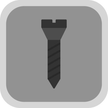 vector illustration of screw tool icon 