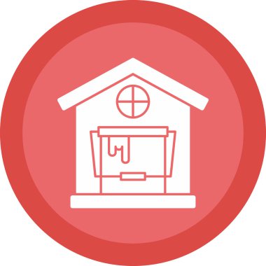 Yapı simgesinin vektör illüstrasyonu