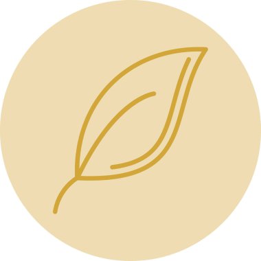 Yaprak vektör simgesi