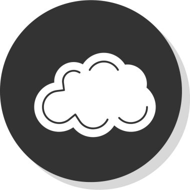 bulut web simgesi basit tasarım