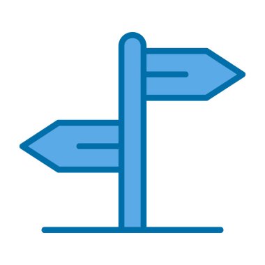 yön işareti vektör illüstrasyonuName