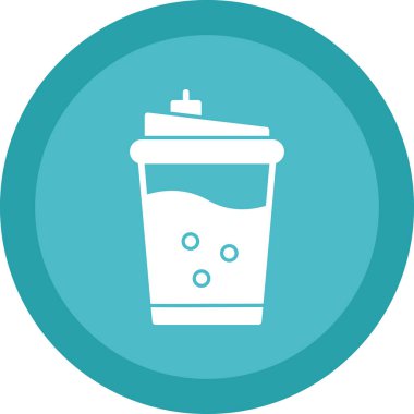 içki ikonu vektör illüstrasyonu