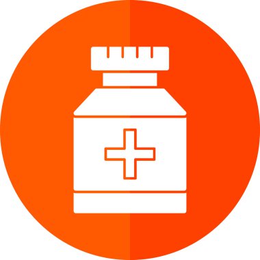 İlaç ve sağlık simgesinin vektör illüstrasyonu