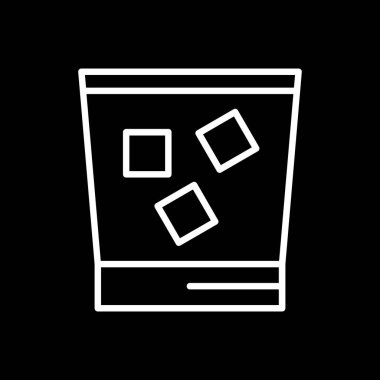 içki web simgesi vektör illüstrasyonu