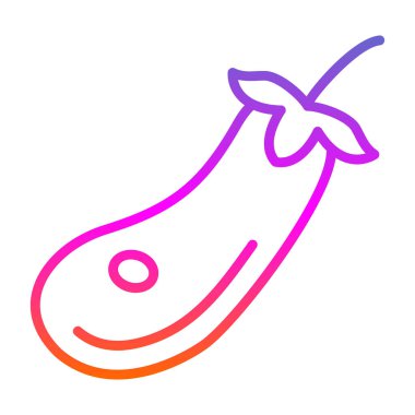 Sosis. Web simgesi basit illüstrasyon