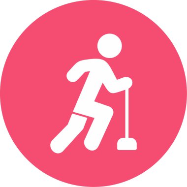 kürek simgesi vektör illüstrasyonu