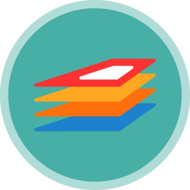 Kitaplar. Web simgesi basit illüstrasyon