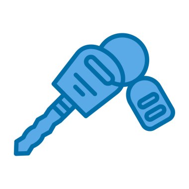 Anahtar. Web simgesi basit illüstrasyon