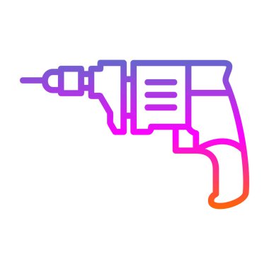 matkap simgesi, vektör illüstrasyonu